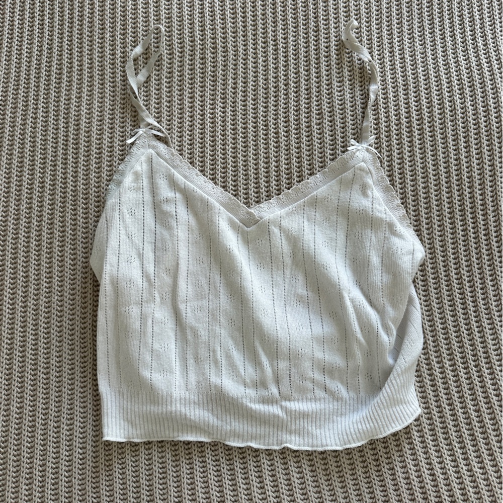 Pretties Pointelle Tank